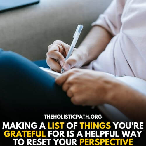 It's important to be grateful