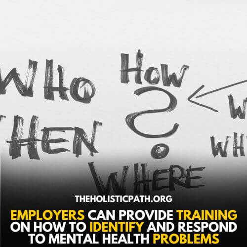 Employers can help by providing avenues for training