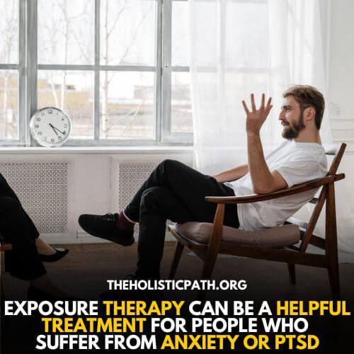 Exposure therapy is helpful for people with PTSD
