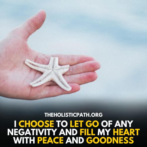 A Star Fish on the Hand - Sunday Affirmations