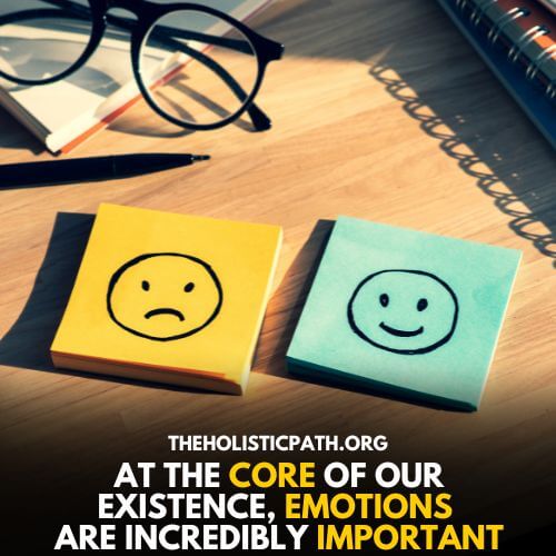 Emotions hold an important place in holistic approach