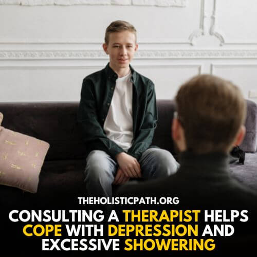 A Boy Consulting a Therapist