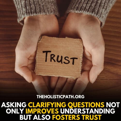 Trust is important